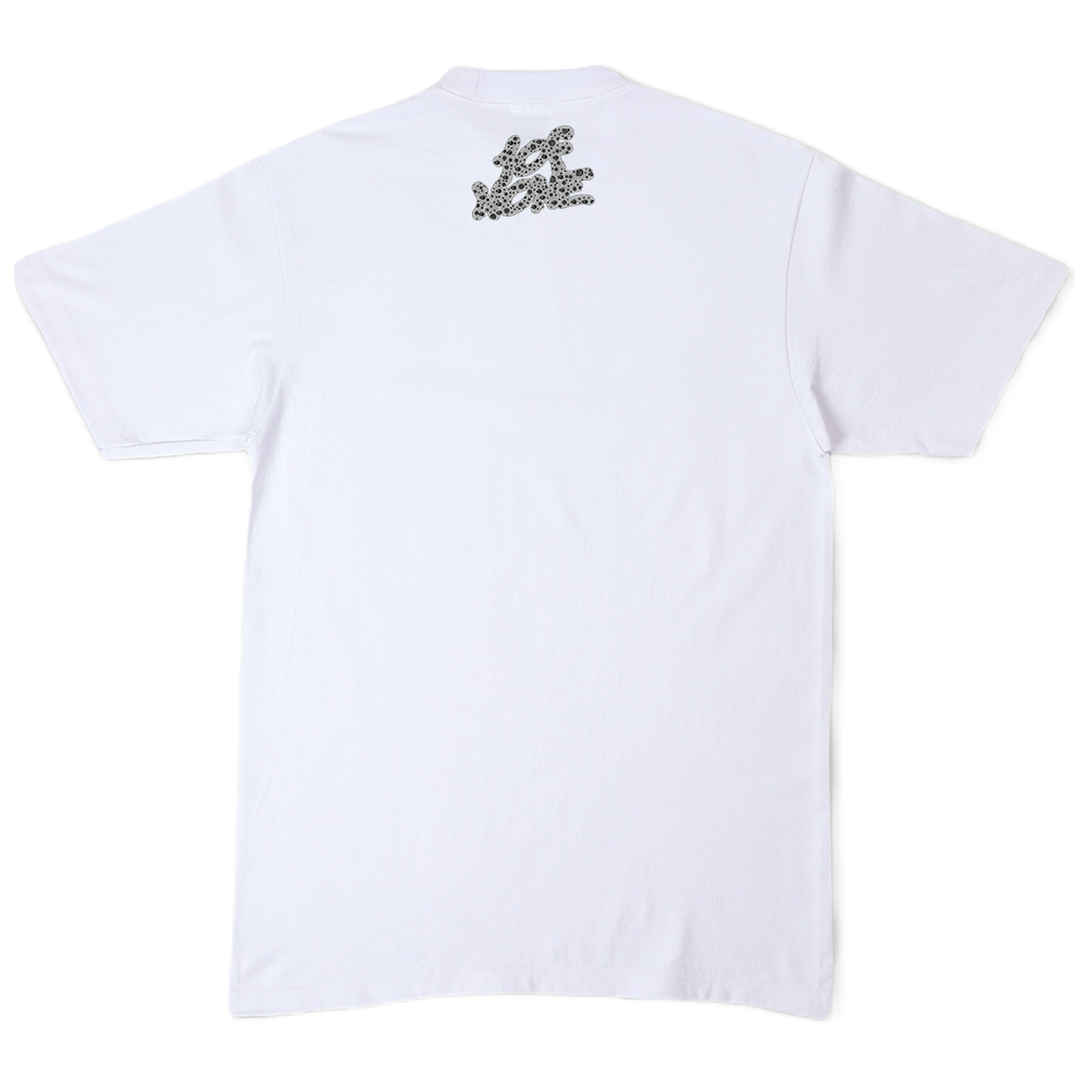 NOTHING LIKE U PU$$YS TEE''WHITE RHINESTONE''