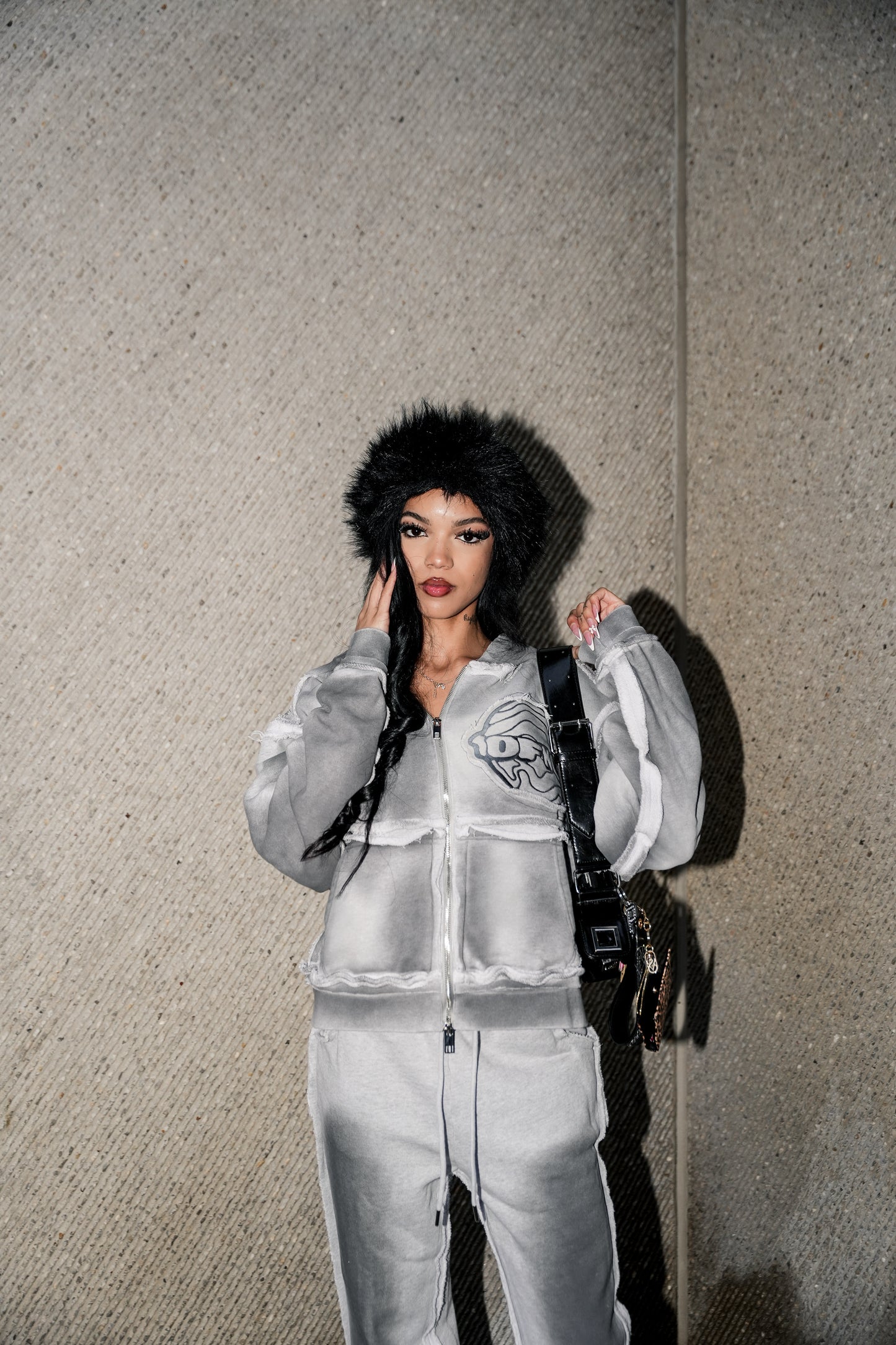 DOUBLE POCKET "SPACE GREY" SWEATSUITS