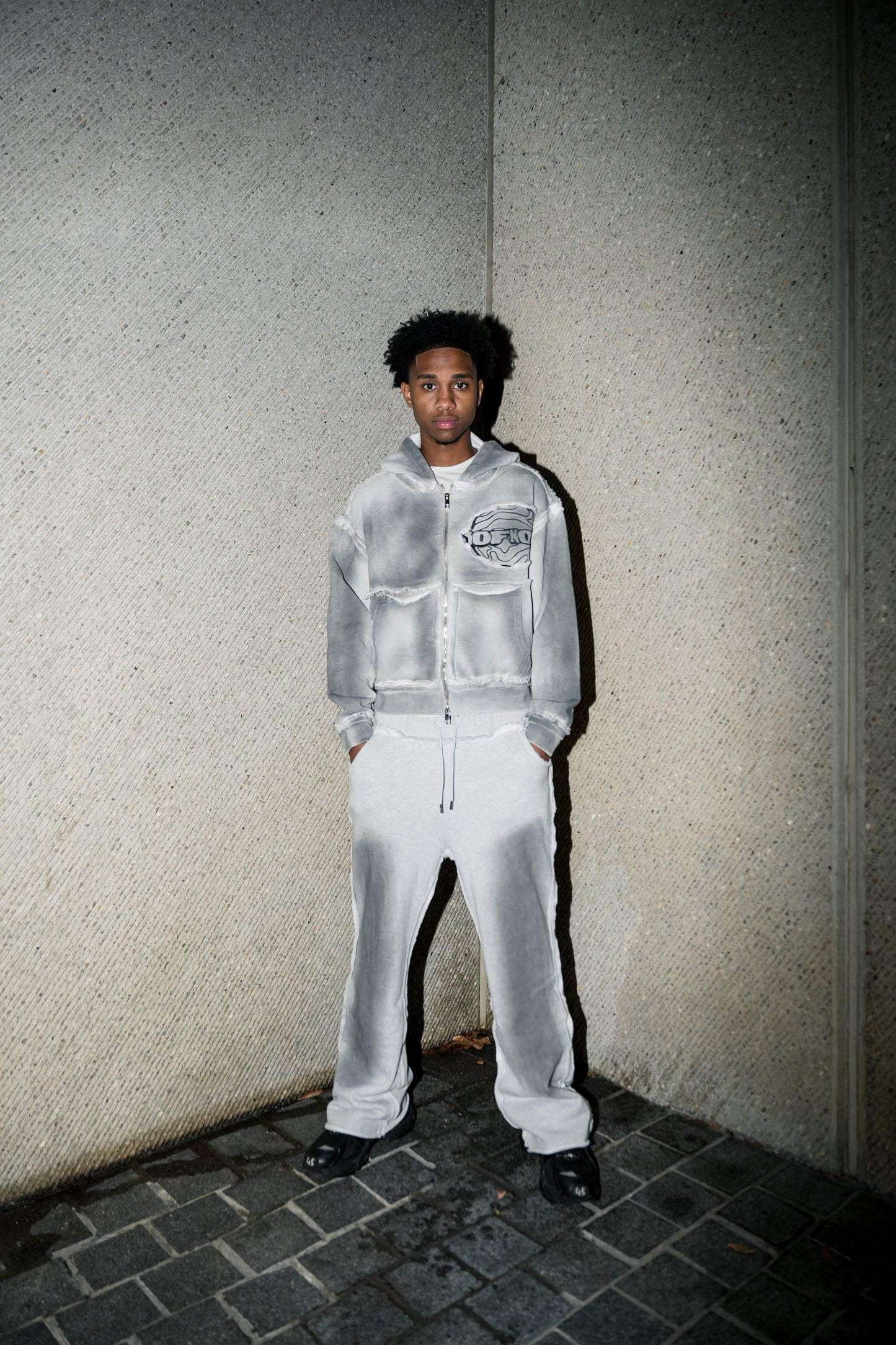 DOUBLE POCKET "SPACE GREY" SWEATSUITS