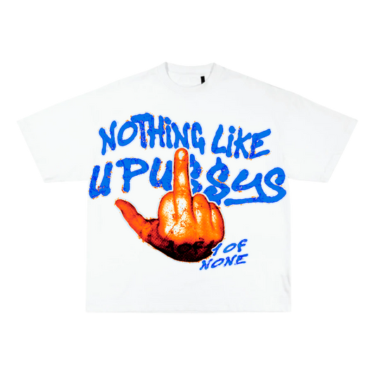 NOTHING LIKE U PU$$YS TEE "VARSITY BLUE"
