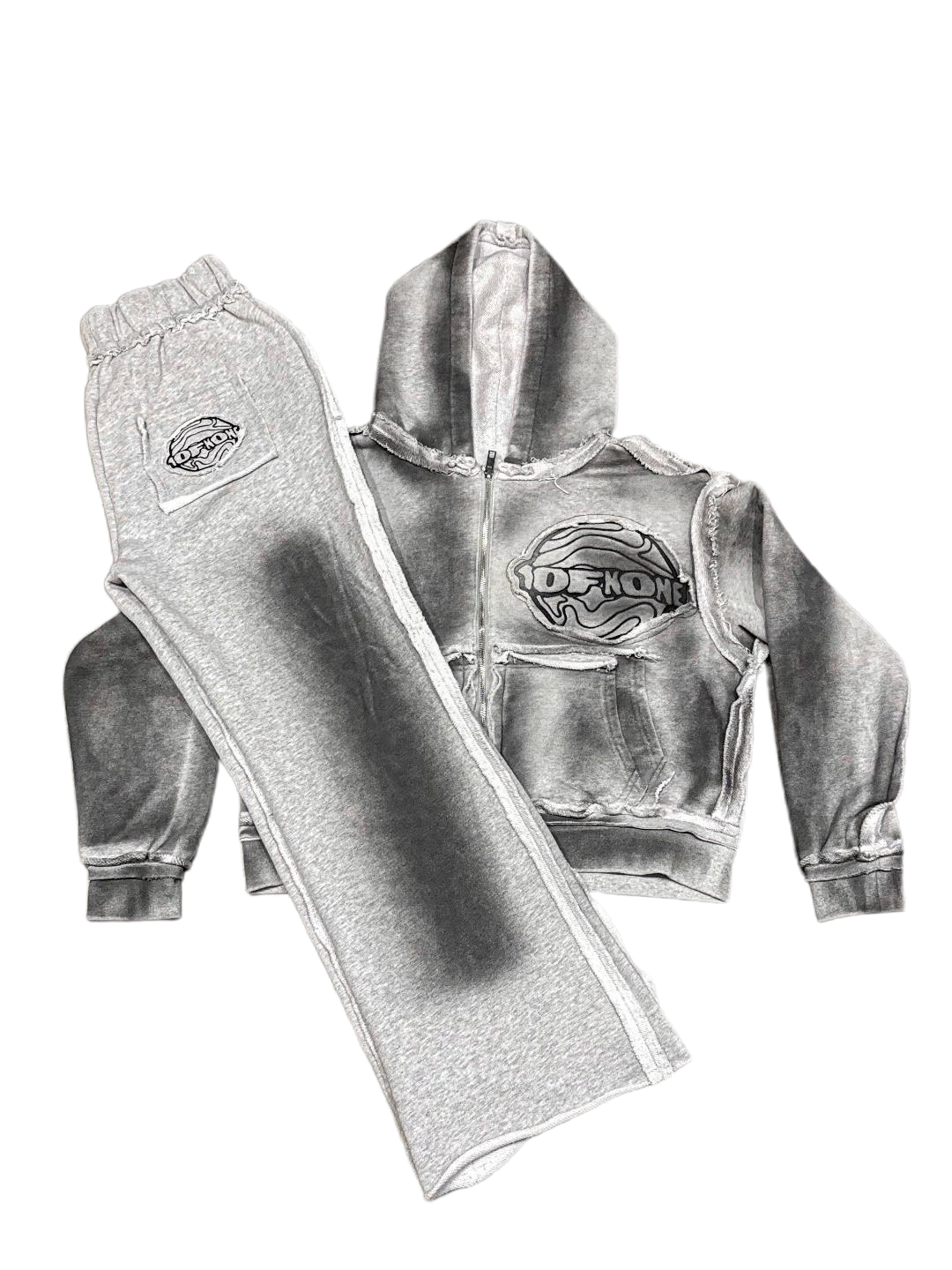 DOUBLE POCKET "SPACE GREY" SWEATSUITS